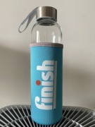 Bidon szklany butelka na wodę z osłonką 500ml
