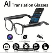 Inteligentne okulary Al tłumacz polski kamera 