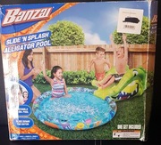 BASEN ze zjeżdżalnią ALIGATOR KROKODYL Banzai +GRATIS