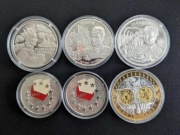 Srebrna moneta / numizmat - Wielcy Polacy II Wojna Europa UE