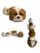 Brelok z psem, prezent, ozdoba Shih Tzu