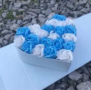 Słodki box prezent słodyczy zestaw flower 