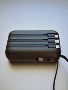 Powerbank Solarny 20.000 mAh, USB A + C, Lightning iPhone, Micro, Latarka