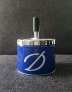 Popielniczka Davidoff zamykana obrotowa z przyciskiem metalowa bezzapachowa