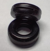 2 sztuki zaczep do okularów czarne/białe