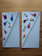 kartka życzeniowa z kwiatami 