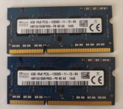 Pamięć RAM SK hynix 4GB DDR3L 1600MHz PC3L-12800S SODIMM