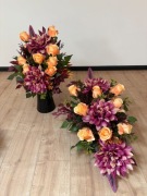 Duży komplet na cmentarz obciążony 