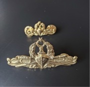 Zestaw odznak Tureckiej Marynarki Wojennej - Surface Warfare Badge