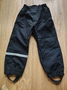 H&M r. 116 spodnie wierzchnie outdoorowe softshellowe