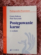 Postępowanie karne KULESZA, STARZYŃSKI