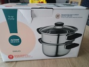 Parowar do gotowania na parze indukcja gaz Altom Design Emilio 2,2 l