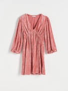 Welwetowa Sukienka Mini Mohito Reserved Rozmiar M