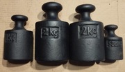Odważniki do wagi. Stare PRL zestaw Wysyłka. 5.5kg