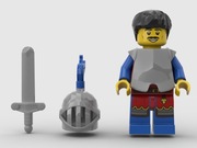 LEGO 10305 Rycerz z wąsami cas566, 31120, 21325