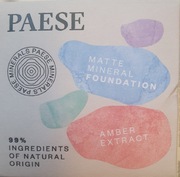 Paese matte mineral foundation podkład mineralny 101W Beige