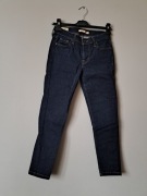 Levi Strauss & co spodnie jeansowe 26 levis granatowe xxs/xs 32/34