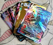 ZESTAW 21 KART POKEMON VMAX holo nie oryginalne prezent dla dziecka 