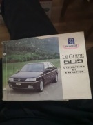 Peugeot 605 oryginalna instrukcja obsługi 