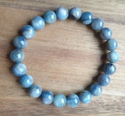 nowa bransoletka naturalny KIANIT kulka 8-9 mm