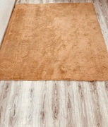 Dywan Shaggy Rabbit pomarańczowy 200x200 cm