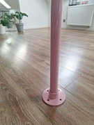 Rura pole dance statyczno - obrotowa różowa