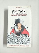 Kaseta VHS, 101 Dalmatyńczyków, Cruella De Mon, Disney, Bajka dla dzieci