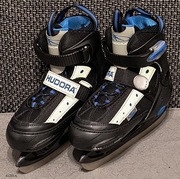 HUDORA łyżwy hokejowe regulowane , rozmiar 28-31 Plecak 