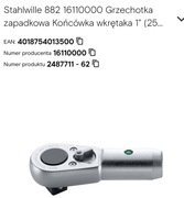 Grzechotka Stahlwile + rączka 