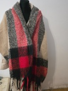 Ciepły szeroku szal, nowy szal