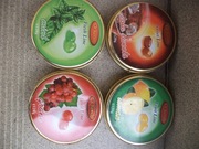 zestaw puszek z cuklierkami dla kolekcjonera