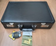 Neseser skórzany męski aktówka dyplomatka czarny duży 