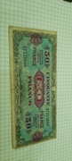 50 franków Francja 1944 seria De 
