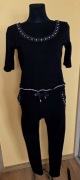 Kombinezon Damskie Czarny roz. L/XL