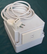 włoski transformator konwerter 230 lub 400V~ ->110V (2x55V) 1000VA 