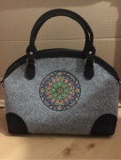 Torebka worek filc wielokolorowy