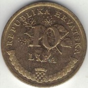 Chorwacja 10 lipa lip 1999 - 20 mm - nr 1