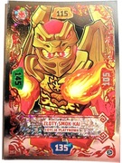 Lego Ninjago Platynowa karta 254 Złoty smok Kai