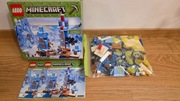 Lego Minecraft 21131  wraz z pudełkiem