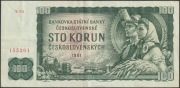 Czechosłowacja 100 koron 1961 - X93