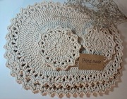 Podkladki ze sznurka na stół  pod talerze