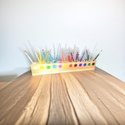Wood&Decor ORGANIZER NA KREDKI 12 montessori