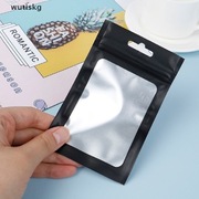 Woreczki torebki foliowe strunowe czarne 13cmx25cm