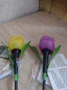 Lampka solarna kwiat solarny dwie sztuki zestaw hit sezonu