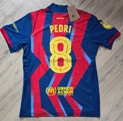 koszulka FC BARCELONA 4ta SuperCopa! 2026 PEDRI 8! meczowa! S, M, L slim