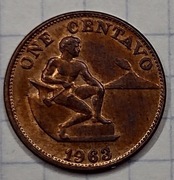 0839 Filipiny 1 centavo 1963