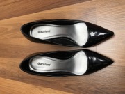 Szpilki czarne lakierowane Graceland rozmiar 36