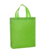 Torba na zakupy zielona wigofilowa wielokrotnego użytku EKO 38x30 cm