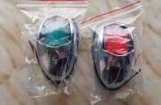 Zestaw Lamp Nawigacyjnych LED (Burtowe) Czerwona i Zielona 12V –