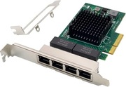 Czteroportowy adapter serwerowy PCIe